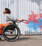 כסא גלגלים - תמונת אווירה